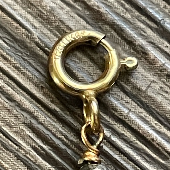 Sold💎cross chain layered necklace labradorite gold silver gunmetal coin pendent - Picture 15 of 15